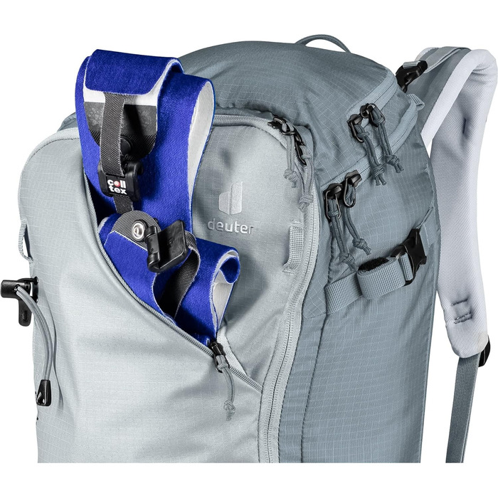 Жіночий туристичний рюкзак Deuter Freerider Pro 32+10 л, для лижних турів, сірий