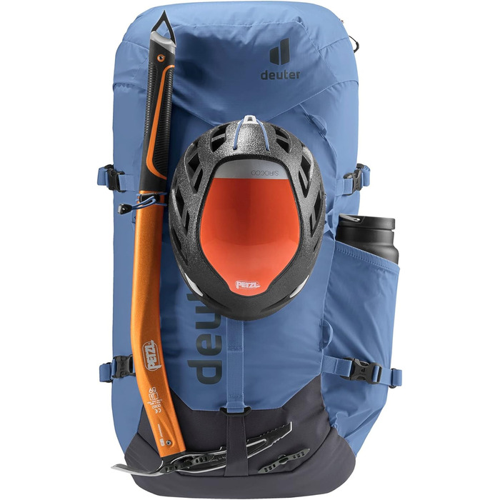 Жіночий експедиційний рюкзак Deuter Gravity Expedition 45+ SL, 45 л, синьо-сірий