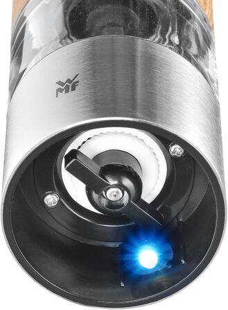 Електричний млин для солі та перцю WMF Ceramill 21,5 см, дуб, нержавіюча сталь, керамічний механізм