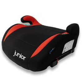 Дитяча автокрісло-підставка PETEX Max Plus з Isofix, i-Size ECE R129, для дітей 7-12 років, зріст 125-150 см, червона