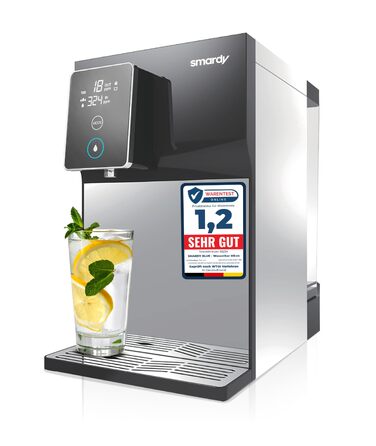 Smardy Blue Miran: Система фільтрації води зворотного осмосу з підігрівом 15-90°C (без підключення до водопроводу)