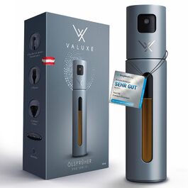 Розпилювач для олії та оцту VALUXE® з фільтром, stainless steel (нержавіюча сталь), колір Stone Blue — прецизійний дозатор-спрей для кухонного використання