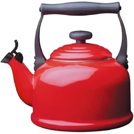 Чайник для води Le Creuset Tradition, емальована сталь, 2.1 л, вишнево-червоний