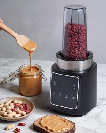 Блендер стаціонарний Standmixer 1500 Вт з льододробилкою (6 ножів) для смузі, коктейлів та заморожування фруктів, 2 пляшки 900 мл