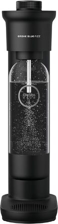 Сифон для газування води GROHE Blue Fizz Starter Set, 3 рівні газування, пляшка 0.85л, чорний (31943K00)
