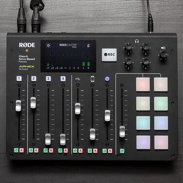 RØDE RØDECaster Duo: Комплект для подкастів, стрімінгу та музичного продакшну (Чорний)