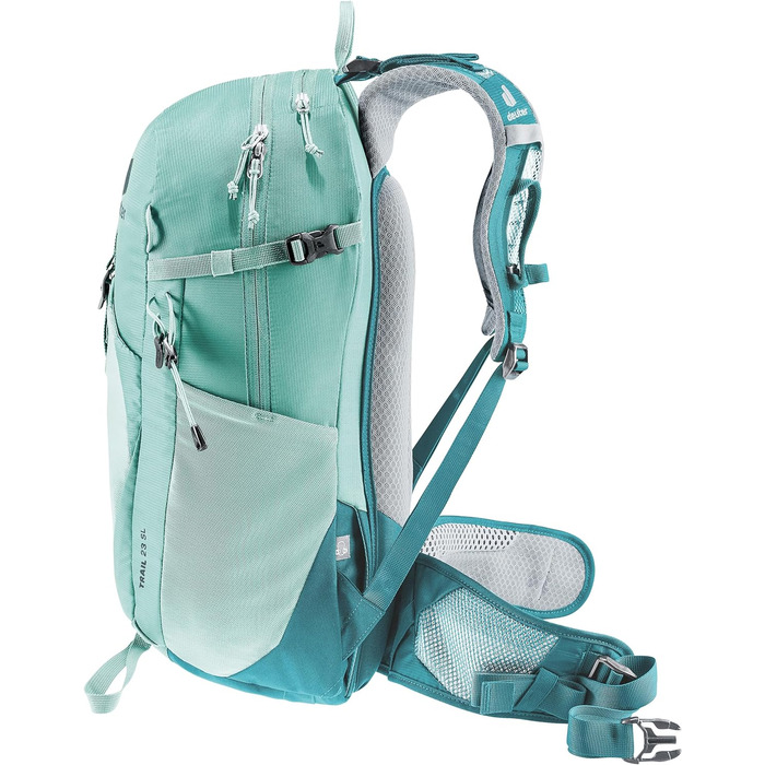 Жіночий туристичний рюкзак Deuter Trail 23 SL Glacier 23 л (2024), для хайкінгу та via ferrata
