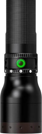 Ліхтарик Ledlenser P17R Core, 1200 лм, акумуляторний, LED, фокусування, 560 м, до 200 годин, магнітна зарядка, станція