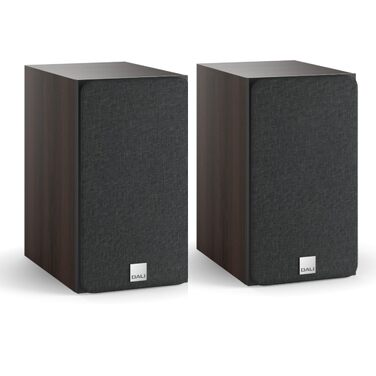 DALI Oberon 3 – Поличкові акустичні системи (Dark Walnut) з дерев'яним басовиком та шовковим твітером
