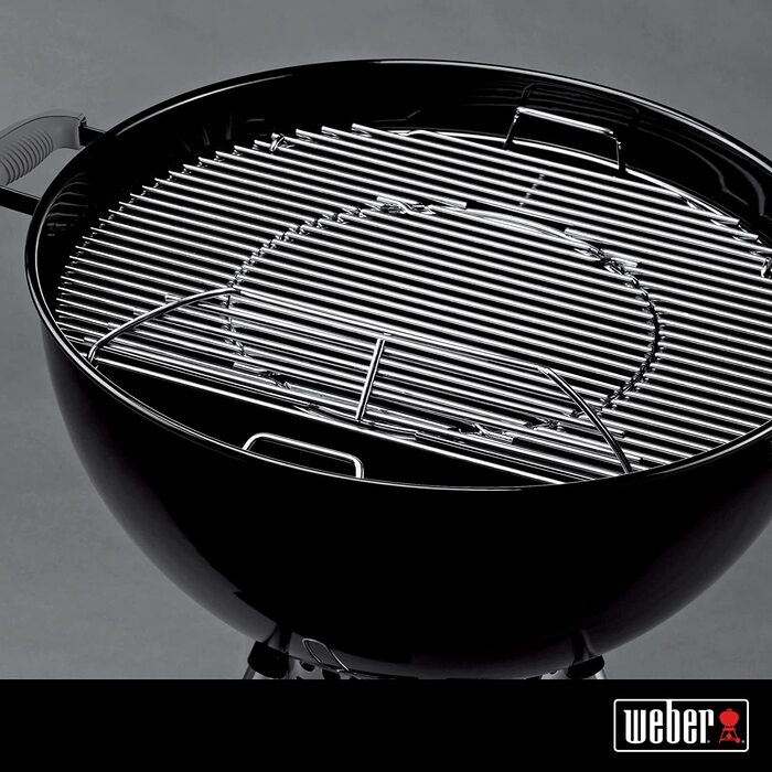 Weber 8835 Gourmet BBQ System решітка-гриль з центральною вставкою для гриля, нержавіюча сталь