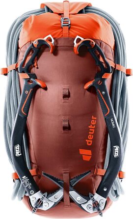 Рюкзак для альпінізму Deuter Guide 30 л, редвуд-папая