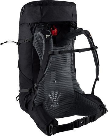 Туристичний рюкзак VAUDE Brenta 44+6 л чорний, водовідштовхувальний, з дощовиком, унісекс, для трекінгу та походів