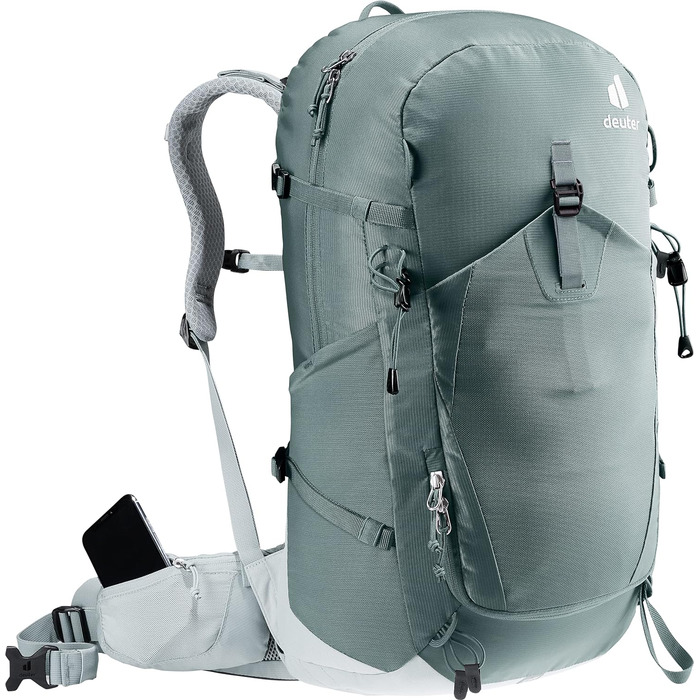 Жіночий туристичний рюкзак Deuter Trail Pro 31 SL для скелелазіння та походів, бірюзовий