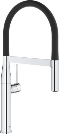 Змішувач кухонний GROHE Essence з висувним душем, поворотний 360°, хром - 30294000