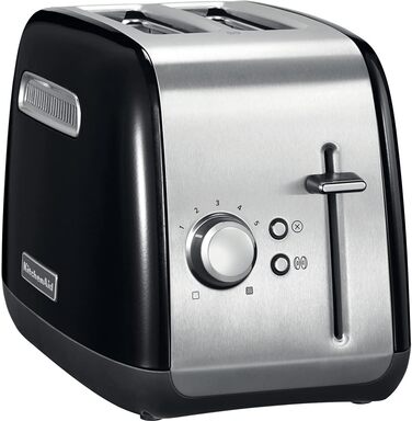 Тостер KitchenAid CLASSIC на 2 скибки, 1.8 кг, чорний