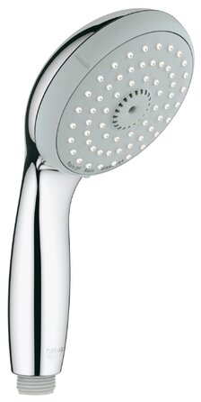 Ручна душова лійка GROHE Tempesta 100 з 3 режимами розпилення, хром (28261001)