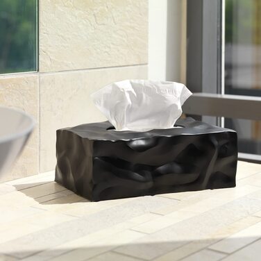 Essey Design Wipy Cube II – диспенсер для косметичних серветок, прямокутний, чорний