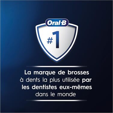 Електричні зубні щітки Oral-B Pro 3 3900, набір з 2 шт та 3 насадками, 3 режими чищення, 360° контроль тиску, від Braun, білий/чорний