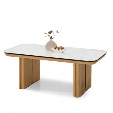 Журнальний стіл Mebel-Partner прямокутний, 110 x 60 x 45,5 см, дуб