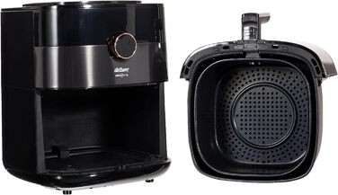 Фритюрниця Arzum Airtasty AR2074-B з великим об'ємом, без олії, здорове смаження, цифрова панель, 8 програм, налаштування часу та температури, колір мідний