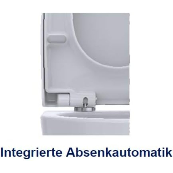 Сидіння для унітазу з кришкою Geberit Keramag Icon/4U, мікроліфт, знімне, верхнє кріплення