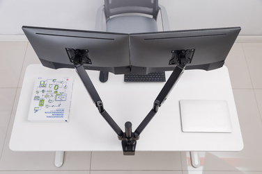 Настільне кріплення для двох моніторів OfficePro MA722B Black