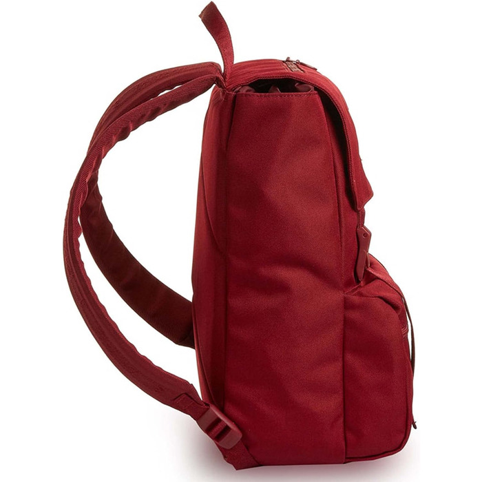 Рюкзак Invicta JOLLY SOLID S, універсальний міський, червоний, для офісу, навчання, спорту, італійський дизайн