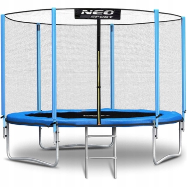 Батут із захисною сіткою Neo-Sport 312 см FT 10 (304-312 см)