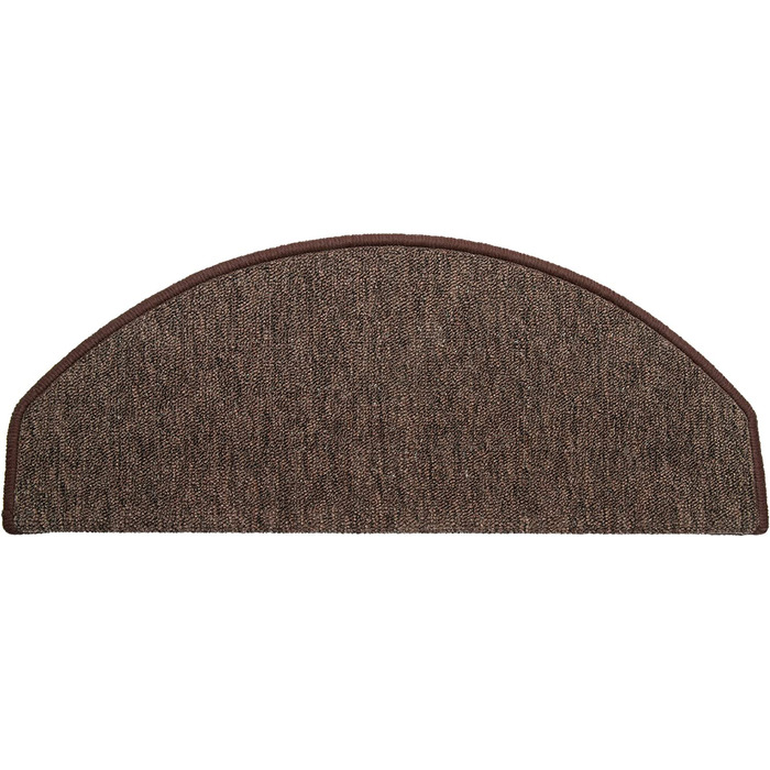Комплект XXL килимків для сходів Beautissu ProStair, 15 шт., 65x28 см, самоклеючі, протиковзкі, коричневі килимки для сходинок, захисні накладки для стандартних сходів