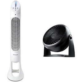 Вентилятор Honeywell HYF260E4 Quiet-Set з пультом, турбовентилятор HT-900E, потужний і тихий, 1 шт.