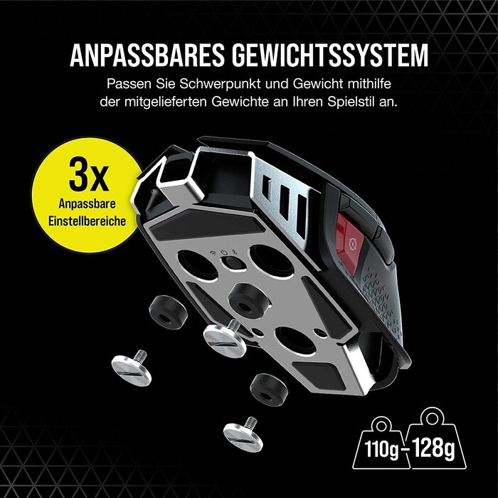 Ігрова дротова миша Corsair Tunable FPS Gaming Mouse для шутерів