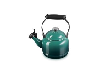 Емальований чайник Le Creuset Halber зі сталі з металевим покриттям, 1.25 л, колір Artichaut (артишок)