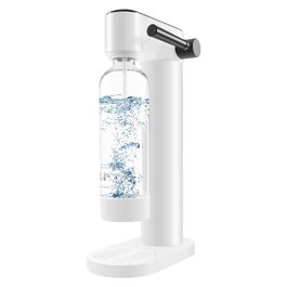 Сифон для газування води Sodastream з пляшкою 1 л, чорний (висота 42,3 см)