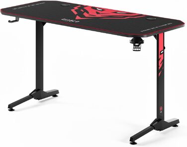 Ігровий стіл Diablo Gaming для ПК та комп'ютера, 160x75x75 см, чорний