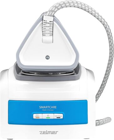 Парогенератор Zelmer ZIS6450 Smartcare, 2400 Вт, 6 бар, 450 г/хв, вертикальне прасування, зроблено в ЄС