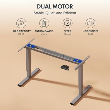 Регульований по висоті стіл FLEXISPOT 160x80 см, бамбукова стільниця, чорна рама - ергономічний офісний стіл