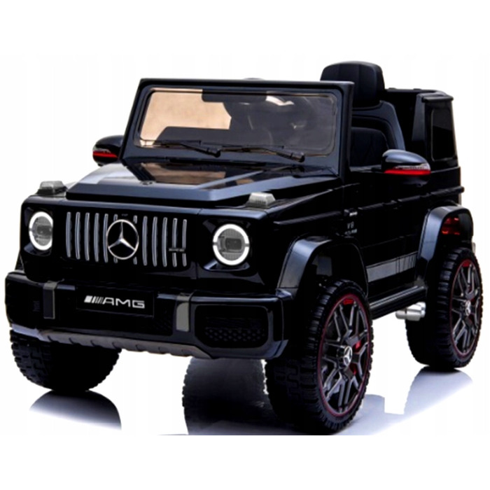 Дитячий електромобіль Mercedes G63 з шкіряним сидінням та пультом керування