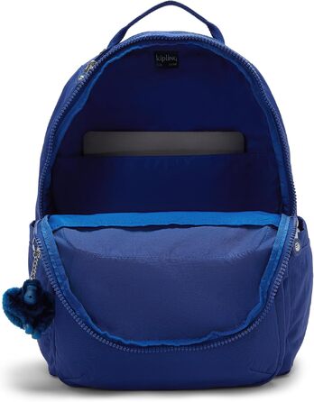 Великий рюкзак Kipling SEOUL синього кольору (Blazing Blue)
