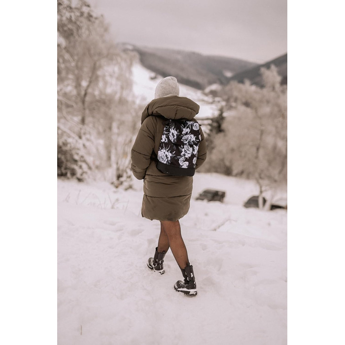 Жіночий рюкзак Ela Mo Daypack для ноутбука — протикрадіжний міський рюкзак для навчання, університету та бізнесу (Nightose)