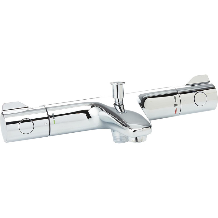 Змішувач для ванни Grohe Grohtherm 800 з термостатом, хром, 34567000 (з S-підключеннями)
