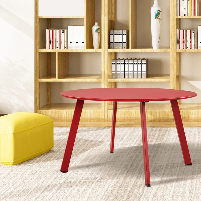 Стіл Grand Patio Bossa Nova Rot для балкона, вітальні та офісу, металевий, легкий монтаж, кавовий столик для вулиці та приміщень