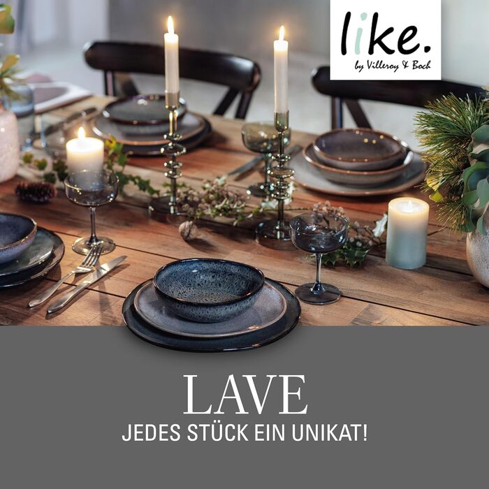 Керамічний глечик Villeroy & Boch like.it сірого кольору (Lave gris), 1,6 л