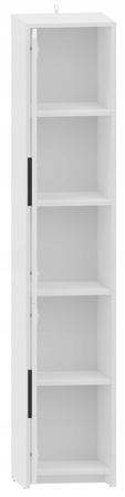 Стелаж Matkam, білий, 36 см x 183,5 см x 35,9 см