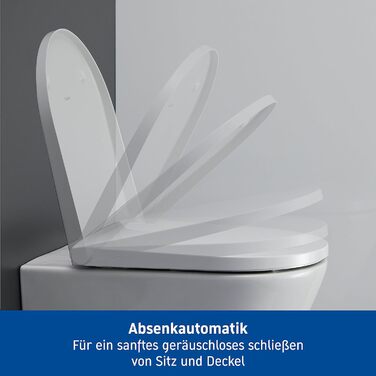 Сидіння для унітазу Duravit D-Neo, біле, з мікроліфтом