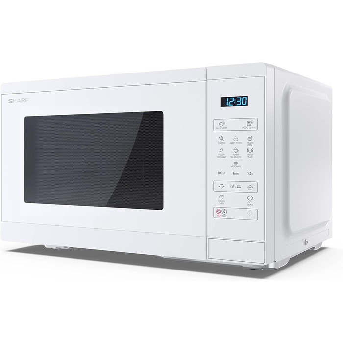 Мікрохвильова піч SHARP YC-MS252AE-C, 900 Вт, 11 режимів, функція розморожування, 47,2×28×34,5 см, кристал