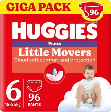 Підгузки-трусики Huggies Pants Disney, розмір 6, 96 шт. (2х48), місячний запас