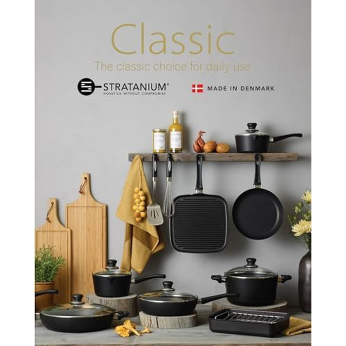 Універсальна скляна кришка ScanPan Classic термостійка, 26 см
