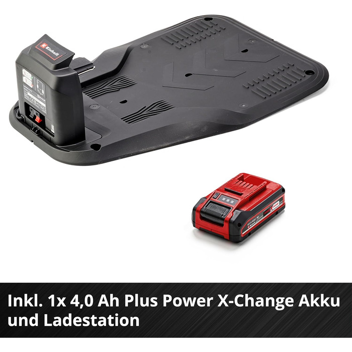 Робот-газонокосарка Einhell FREELEXO CAM PLUS 600 Power X-Change, 18 В, з камерою, без обмежувального дроту, для газонів до 600 м², WiFi, безщітковий двигун, до 25% нахилу, акумулятор 4,0 А·год
