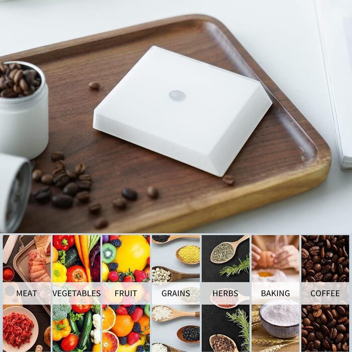 Цифрові ваги для кави TIMEMORE Black Mirror Nano White, бариста, з таймером, точність 0,1 г, до 2 кг, для еспресо та продуктів