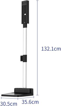 Підлогова стійка для пилососів Dyson V7/V8/V10/V11/V15, тримач-органайзер для аксесуарів, сумісний з SV10, SV12